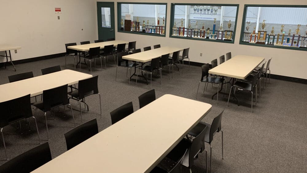Room Full Of Tables And Chairs