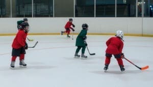 3 on 3 Cross Ice